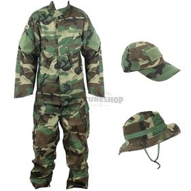 Veste Conjunto Camuflado Woodland Selva M - Swiss Arms