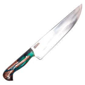 Faca Picanheira Laminada 8" Aço Carbono 5160 Cabo Hibrido - D'Ávila