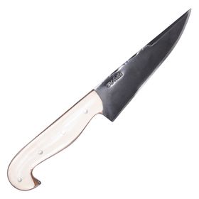 Faca Gaúcha Laminada 6" Aço Carbono 5160 Cabo Sorocabano em Osso Bovino - D'Ávila