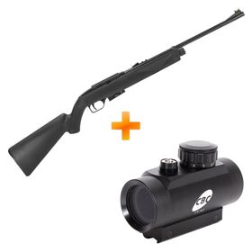 Carabina de Pressão CO2 Repeat Air 1077 4.5mm Crosman + Red Dot