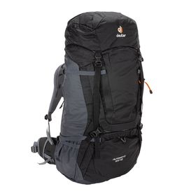 Mochila Alpamayo 65 + 10 Cinza e Preto – Deuter