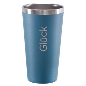 Copo Térmico Sleek para cerveja/água 473 ml (sem tampa) - Porsche Blue - Glück