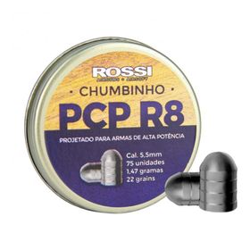 Chumbinho Rossi PCP R8 5.5mm 75un