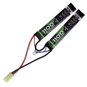 Bateria para Airsoft LiPO 7.4V 20C 1100mAh - QGK