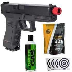 Pistola Glock V17 Gbb Airsoft Full Metal Blowback 6mm