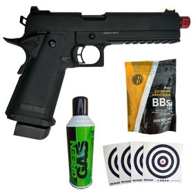 PISTOLA AIRSOFT GBB 1911 BLACK DEVIL 5.1 HI-CAPA ROSSI