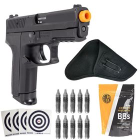 Pistola Airsoft  Pressão SigSauer Sp2022 6mm Co2 Kwc +Coldre