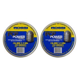 Chumbinho Rossi PCP Power Alta Potência 5.5mm - 200un Kit 2 Unid