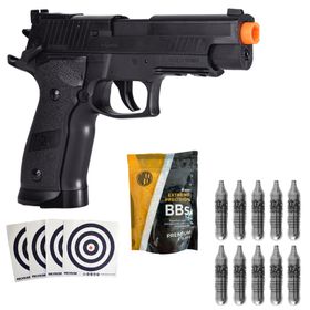 Kit Pistola De Airsoft P226 X-4 Special Force Sigsauer + Co2