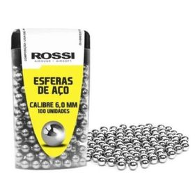 Bbs Airsoft Esferas De Aco Rossi 6mm 100un Airgun C11