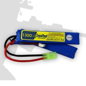 Bateria Lipo Airsoft 7.4V 1300mah 15c Ffb-021 M4 Aeg