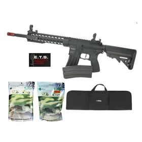 Rifle Airsoft Ar15 Neptune Full Metal 10" Gatilho Et + Kit3