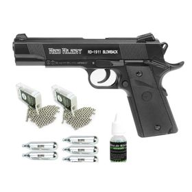 Pistola De Pressão Co2 Rd-1911 Blowback 4.5mm + KIT Co2 e BB