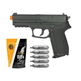 Pistola de Airsoft CO2 Sig Sauer SP2022 6mm - KWC Rossi + KI