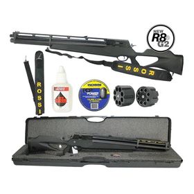 Carabina de Pressão PCP Rossi R8 Black Deluxe 5.5mm