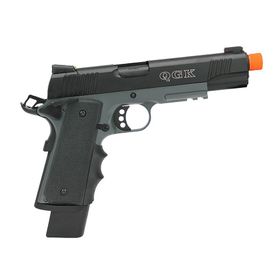 Pistola de Airsoft GBB R32 1911 M.E.U Dual Tone Darkstorm Blowback Full Metal