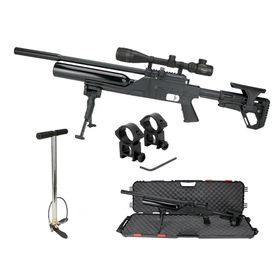 Carabina Pressão PCP Kral Puncher NP-500 S 5,5+ Bomba+Luneta