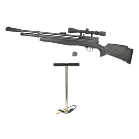 Carabina PCP Beeman NEW 1336 54 Joules 10 Tiros 5,5mm Rossi + Luneta + Bomba