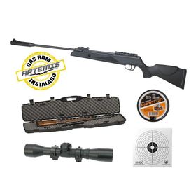 Carabina Pressão Black Hawk Nitro 70kg 5.5 Artemis + Combo