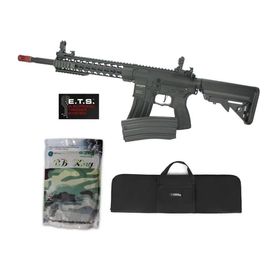 Rifle Airsoft Ar15 Neptune Full Metal 10" Gatilho Et + Kit1