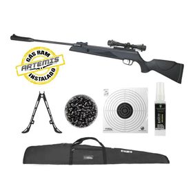 Carabina Pressão Black Hawk Nitro 70kg 5.5 Artemis + KIT PRO