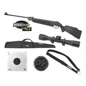 Carabina Pressão Dione Nitro 4G 5,5 55KG Rossi +4x32 +KITPRO