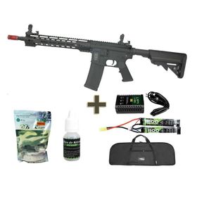 Rifle de Airsoft M4 Carbine Ris Long M-Lok Sa-C14+ Kit