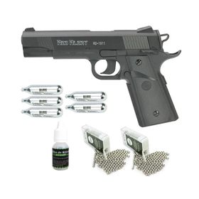 Pistola Pressão Co2 Gamo RedAlert Rd-1911 4,5mm + Co2 + BBS+