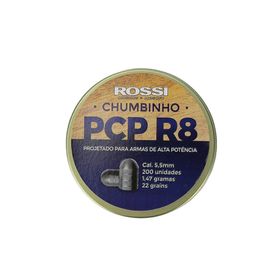 Chumbinho Rossi Pcp R8 5,5mm Para Destruição E Parada 200un