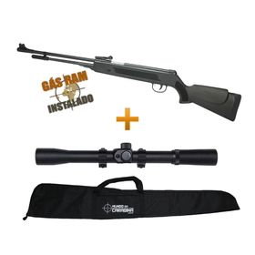 Carabina Pressão Power Fixxar 5.5 Gr 50kg Luneta E Capa