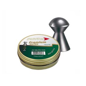 Chumbinho Rifle Premium Series Round 5,5mm - 125 Un