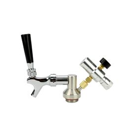 Torneira Extratora Para Growler Em Aço Inox 2l E 3,6 L