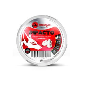Chumbinho Impacto Calibre 6,0 Mm - 100 Unidades - Chakal