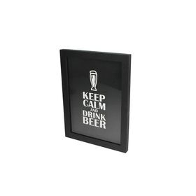 Quadro Porta Tampas Drink Beer - Bar Light