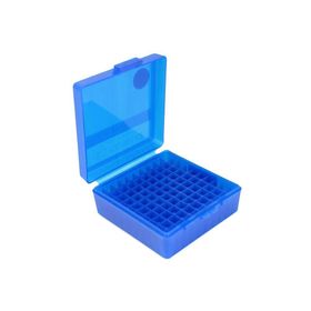 Caixa Para Munição Cal. 38 Capacidade 100unds - Azul Combat