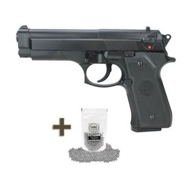 Pistola de Pressão Spring M92 6mm - KWC+Esferas de aluminio