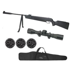Carabina Pressão EKOL Ultimate Nitro 5.5+Capa+Luneta+Chumbo