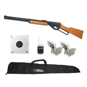 Carabina Pressão Western Cowboy UnderLever+2CX Esferas+Itens
