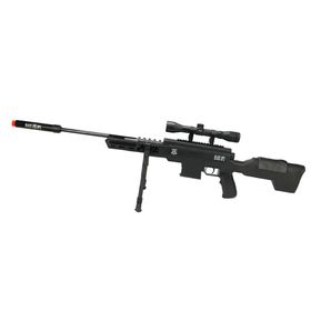 Carabina Pressão Sniper Black Ops 5,5 Gas Ram + Luneta 4x32