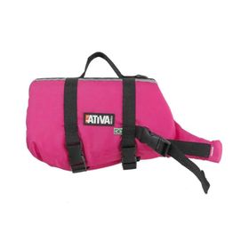 Colete Salva Vidas Para Cachorro Pet Vest Jt Ativa Rosa