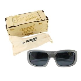 Óculos Balistico com Armação  20534-C678  Prata - Lente