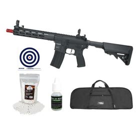 Rifle Airsoft AR15 NEPTUNE Sentinel 10" M-LOK KIT+Itens