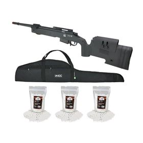 Rifle Airsoft Sniper M40 A5 VSR10 SA-S03 Black+BBs+Capa