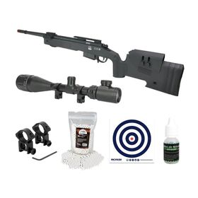 Rifle Airsoft Sniper M40 A5 VSR10 SA-S03 Core+Luneta4-16x50+