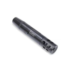 Muzzle Break Crown Custom 15mm Preto Para Carabina Pressão