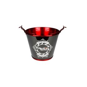 Balde Para Gelo De Alumínio - Red Nose Vermelho Verniz