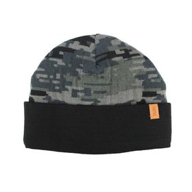 Gorro Lenhador Camuflado Cinza Com Abas - Taitus