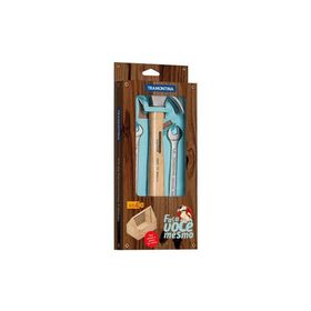 Conjunto Ferramentas Martelo + 2 chaves combinadas Tramontin