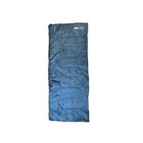 Saco dormir Bugy solteiro Camping NKT 8°C e 15°C Preto AZUL