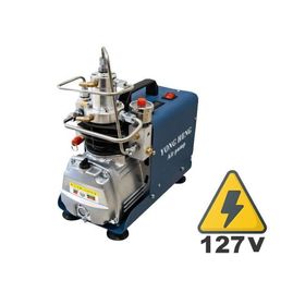 Compressor PCP Cilindros Scuba Auto-Stop 4500PSI 300BAR 110V